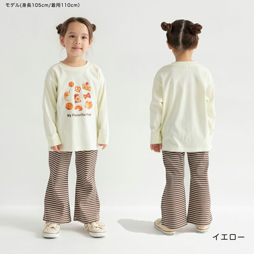 日本童裝 Branshes 印花長袖上衣 100-160cm 男童款/女童款 春季 TOPS