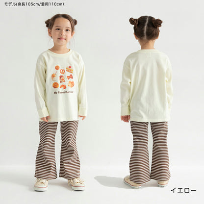 日本童裝 Branshes 印花長袖上衣 100-160cm 男童款/女童款 春季 TOPS