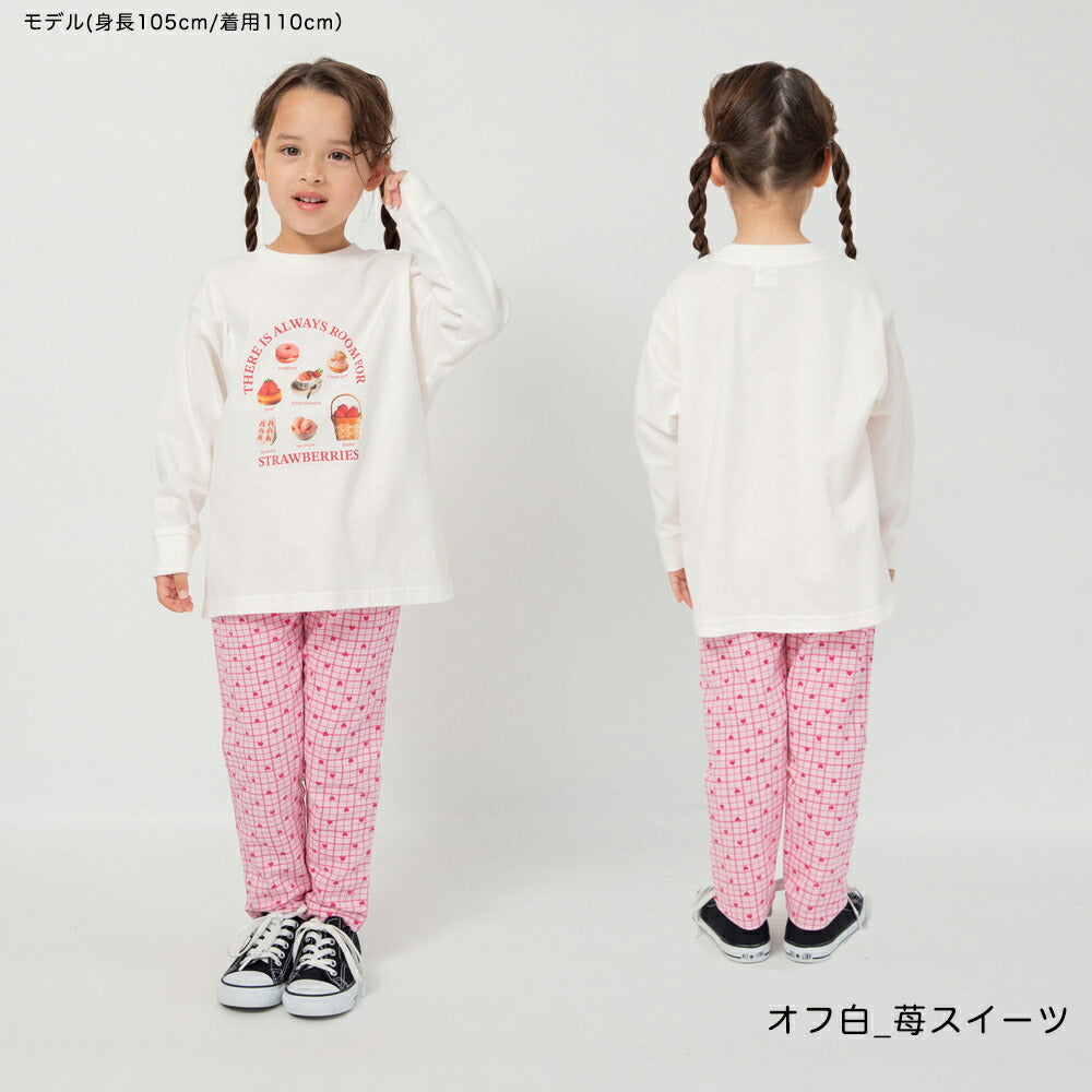 日本童裝 Branshes 印花長袖上衣 100-160cm 男童款/女童款 春季 TOPS