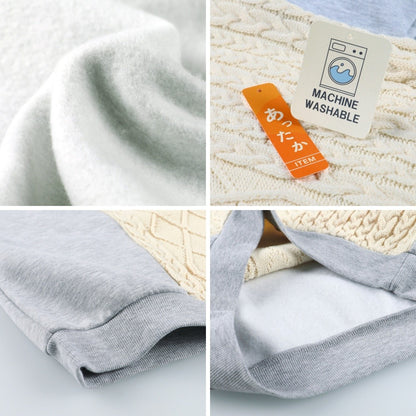 日本童裝 Branshes 抓毛針織拼衛衣 80-150cm 男童款 春季 TOPS