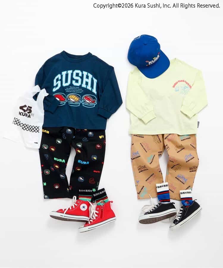 日本直送 BREEZE x くら壽司 襪一對 13-21cm 襪系列