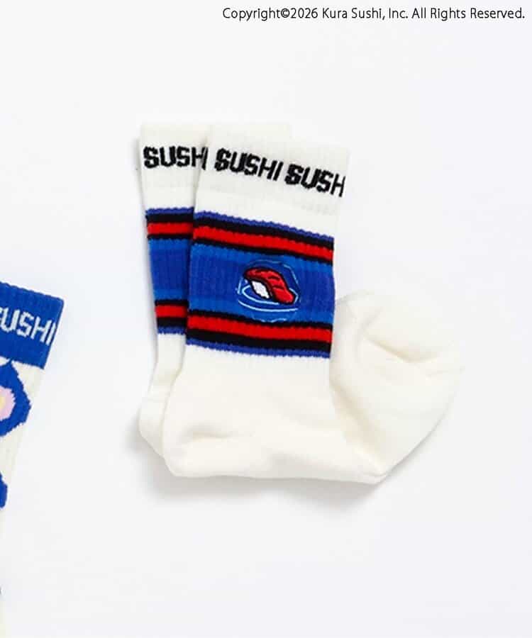 日本直送 BREEZE x くら壽司 襪一對 13-21cm 襪系列