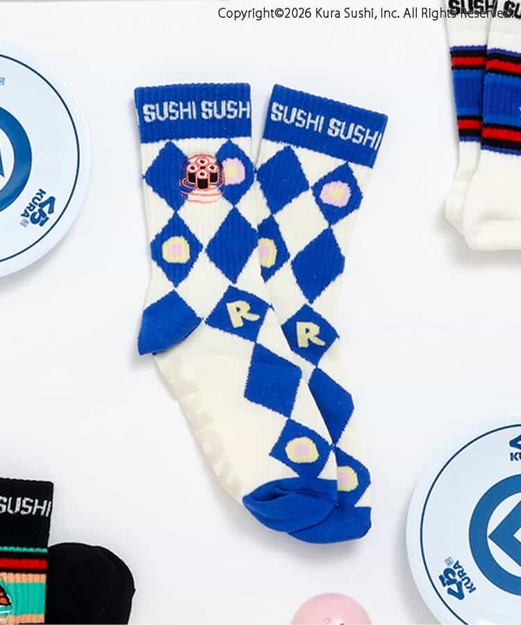 日本直送 BREEZE x くら壽司 襪一對 13-21cm 襪系列