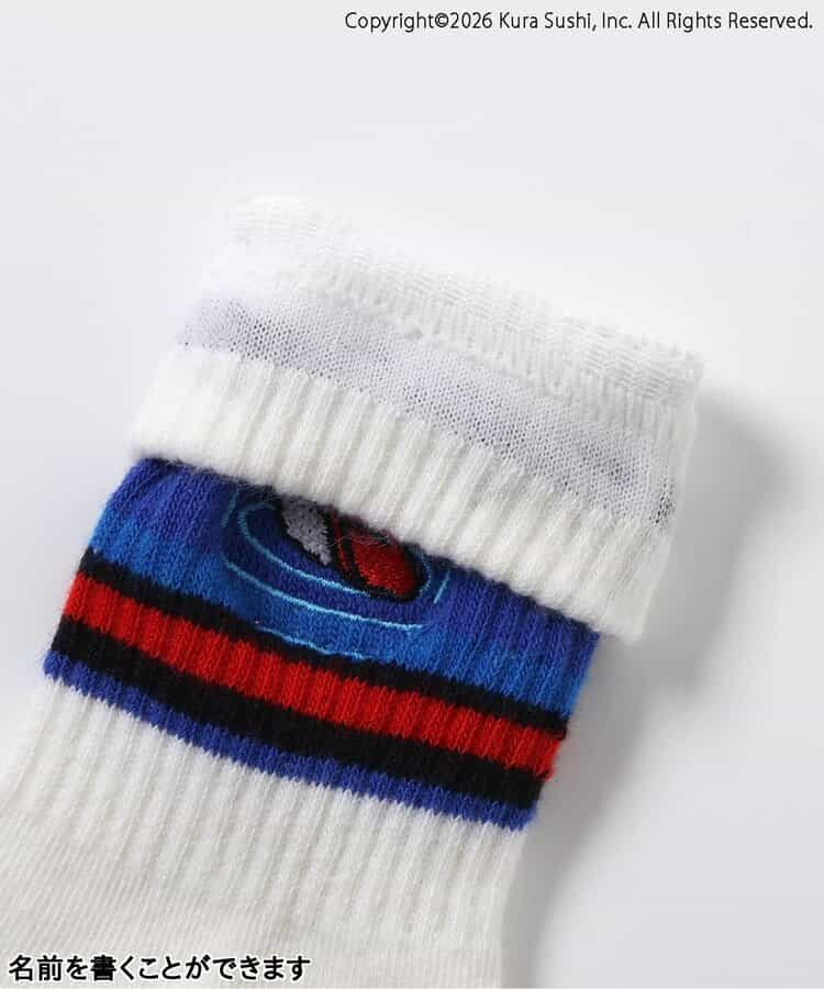 日本直送 BREEZE x くら壽司 襪一對 13-21cm 襪系列