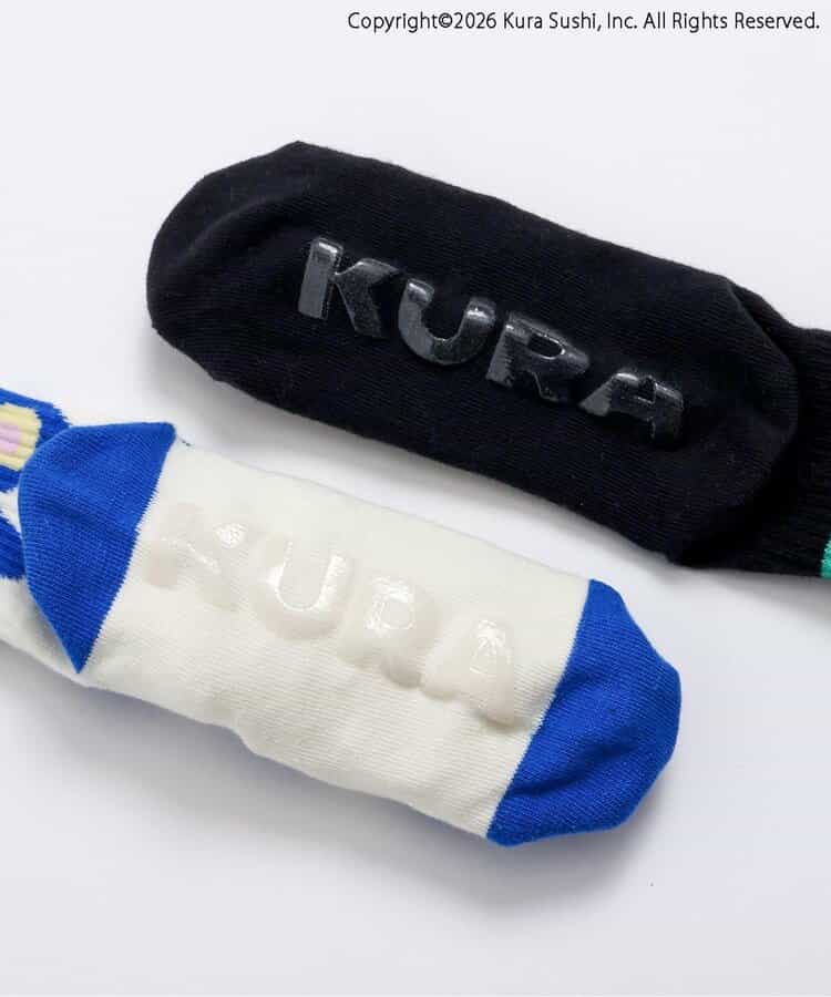 日本直送 BREEZE x くら壽司 襪一對 13-21cm 襪系列