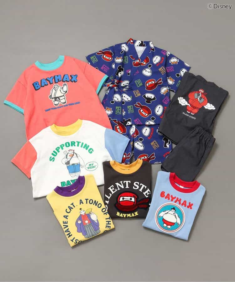 日本童裝 BREEZE  x Disney Baymax 印花上衣 80-130cm 男童款 春季 TOPS