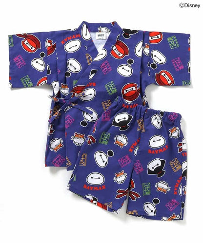 日本童裝 BREEZE  x Disney Baymax 日本甚平 日本和服 80-130cm 男童款 夏季 TOPS PANTS 日本夏祭慶典特輯