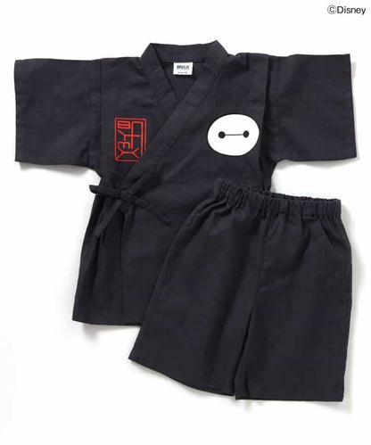 日本童裝 BREEZE  x Disney Baymax 日本甚平 日本和服 80-130cm 男童款 夏季 TOPS PANTS 日本夏祭慶典特輯