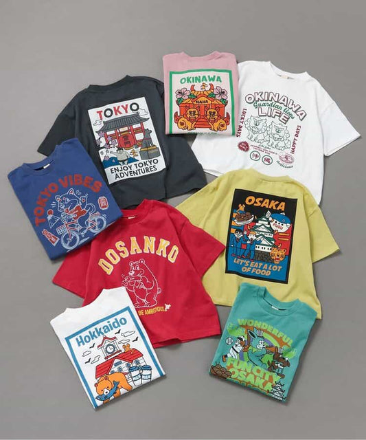 日本童裝 BREEZE JAPAN主題風格印花上衣 80-140cm 男童款/女童款 夏季 TOPS