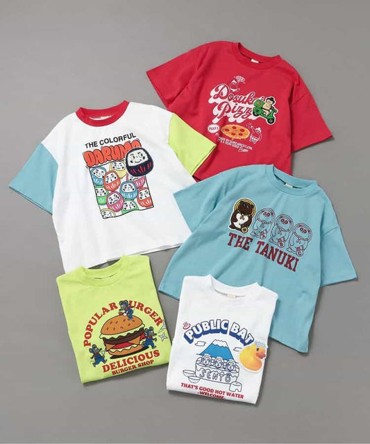 日本童裝 BREEZE JAPAN主題風格印花上衣 80-140cm 男童款/女童款 夏季 TOPS