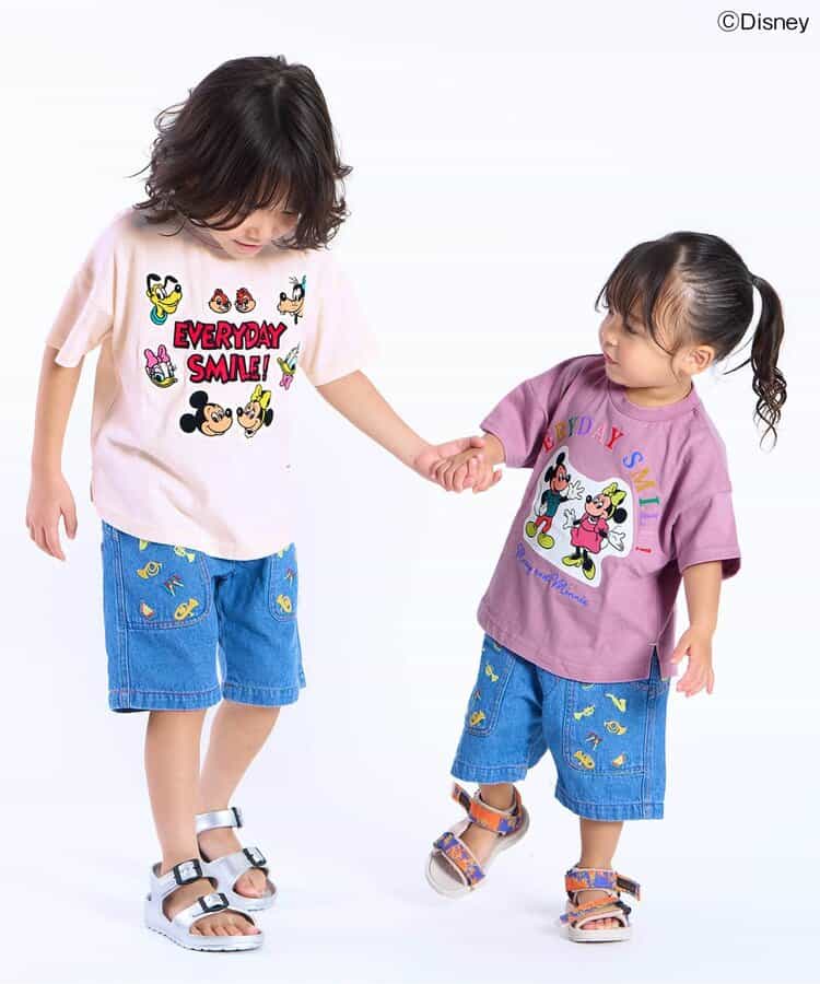日本童裝 F.O.KIDS x Disney 印花上衣 80-120cm 男童款/女童款 夏季 TOPS