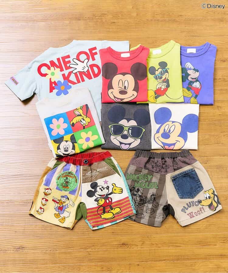 日本童裝 F.O.KIDS x Disney 印花上衣 80-160cm 男童款/女童款 夏季 TOPS