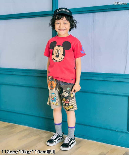 日本童裝 F.O.KIDS x Disney 印花上衣 80-160cm 男童款/女童款 夏季 TOPS 其他品牌童裝