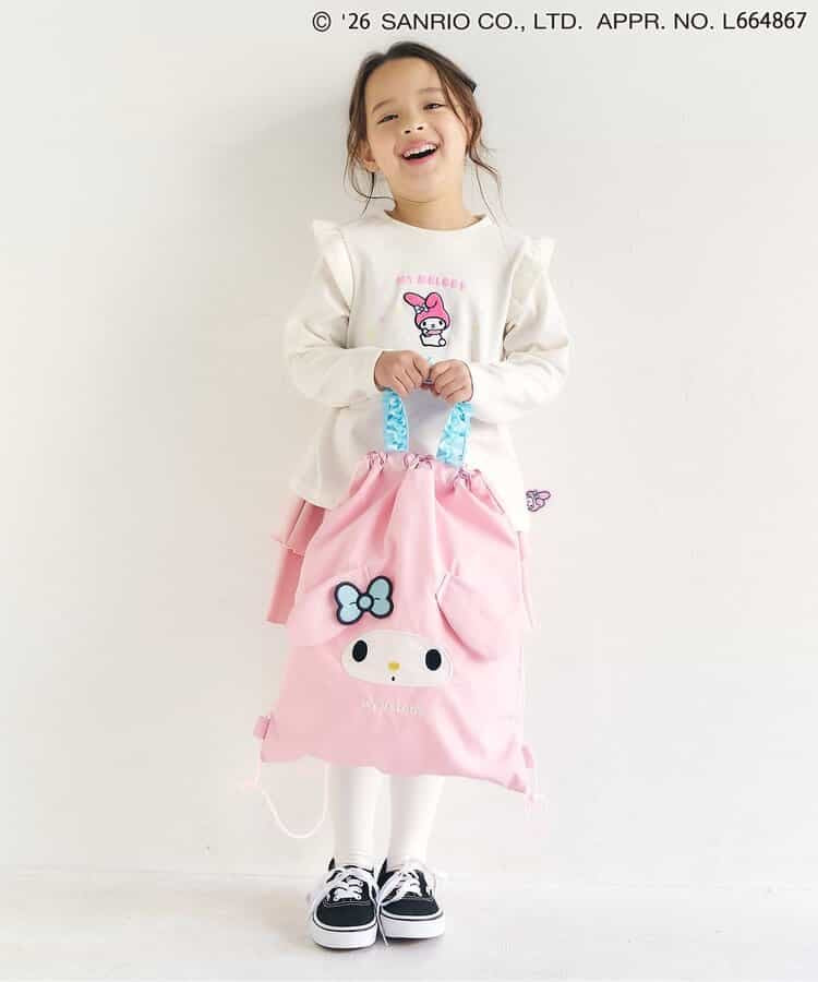 日本童裝 apres les cours x Sanrio 花邊上衣 80-130cm 女童款 春季 TOPS