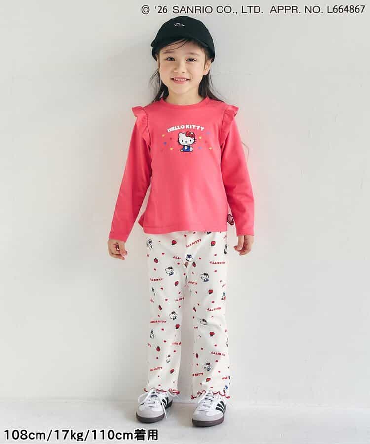 日本童裝 apres les cours x Sanrio 喇叭長褲 80-130cm 女童款 夏季 PANTS