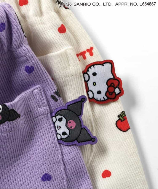 日本童裝 apres les cours x Sanrio 喇叭長褲 80-130cm 女童款 夏季 PANTS