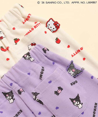 日本童裝 apres les cours x Sanrio 喇叭長褲 80-130cm 女童款 夏季 PANTS