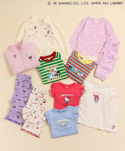 日本童裝 apres les cours x Sanrio 印花上衣 80-130cm 男童款/女童款 夏季 TOPS