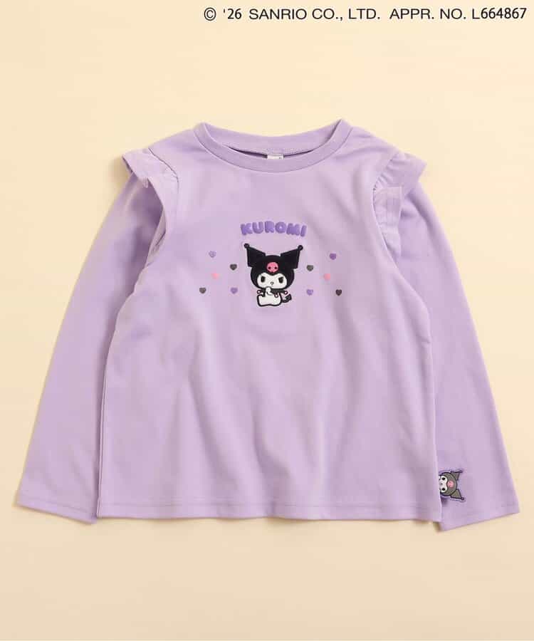 日本童裝 apres les cours x Sanrio 花邊上衣 80-130cm 女童款 春季 TOPS