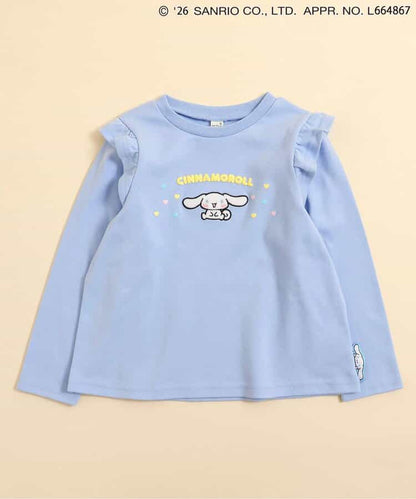 日本童裝 apres les cours x Sanrio 花邊上衣 80-130cm 女童款 春季 TOPS