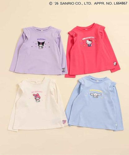 日本童裝 apres les cours x Sanrio 花邊上衣 80-130cm 女童款 春季 TOPS