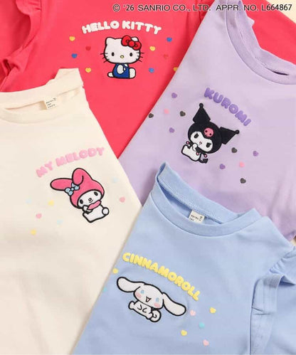 日本童裝 apres les cours x Sanrio 花邊上衣 80-130cm 女童款 春季 TOPS