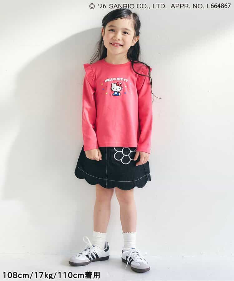 日本童裝 apres les cours x Sanrio 花邊上衣 80-130cm 女童款 春季 TOPS