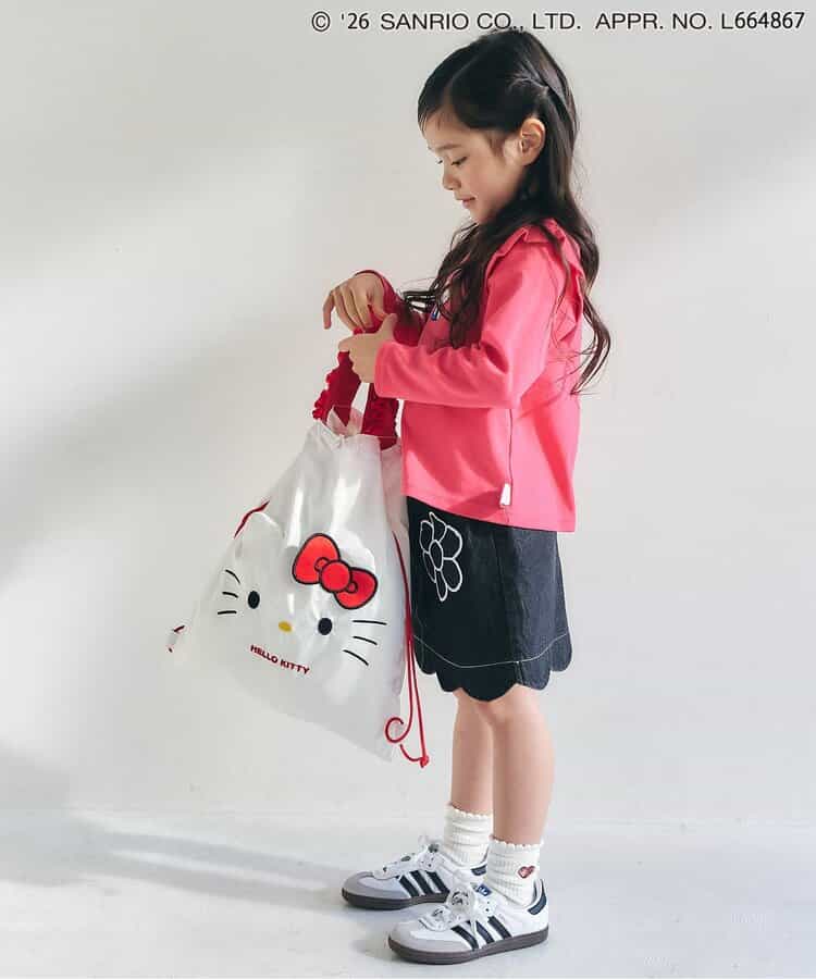 日本童裝 apres les cours x Sanrio 花邊上衣 80-130cm 女童款 春季 TOPS