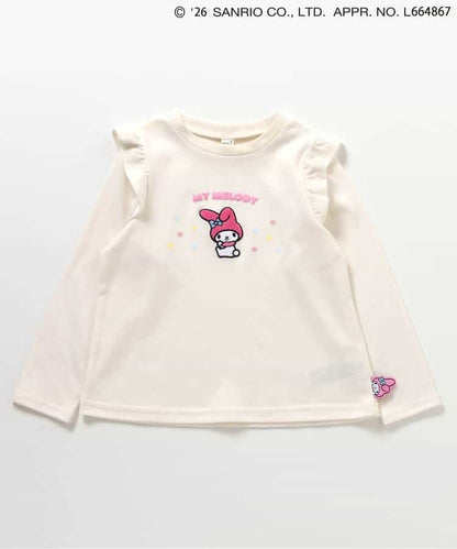 日本童裝 apres les cours x Sanrio 花邊上衣 80-130cm 女童款 春季 TOPS