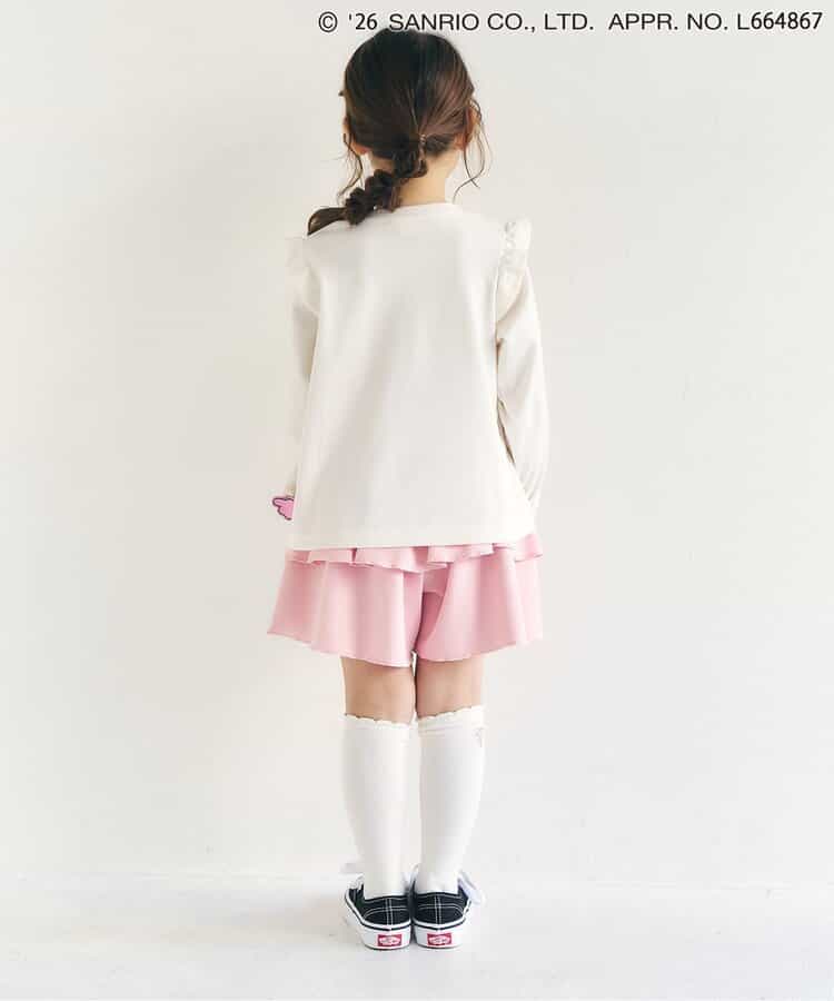 日本童裝 apres les cours x Sanrio 花邊上衣 80-130cm 女童款 春季 TOPS