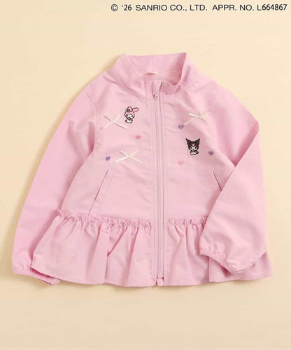 日本童裝 apres les cours x Sanrio 防水系列 花邊風褸 80-130cm 女童款 春季 OUTERWEAR