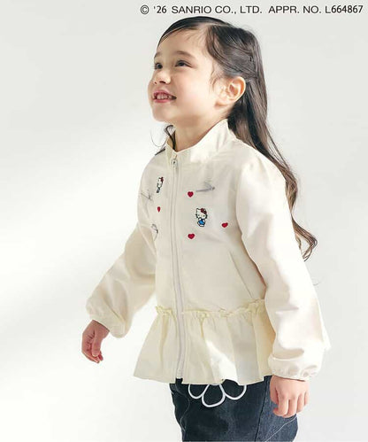 日本童裝 apres les cours x Sanrio 防水系列 花邊風褸 80-130cm 女童款 春季 OUTERWEAR