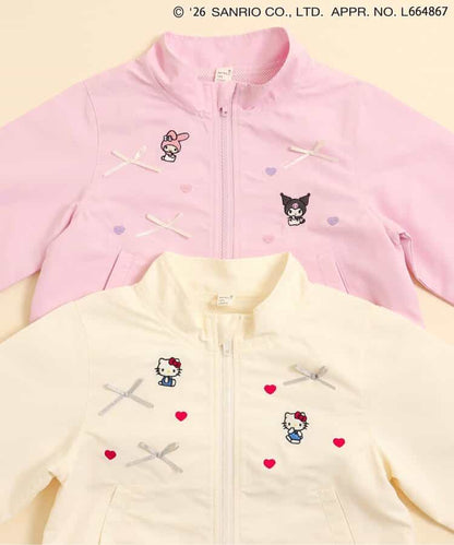 日本童裝 apres les cours x Sanrio 防水系列 花邊風褸 80-130cm 女童款 春季 OUTERWEAR