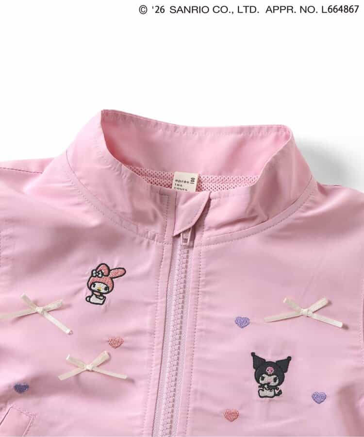 日本童裝 apres les cours x Sanrio 防水系列 花邊風褸 80-130cm 女童款 春季 OUTERWEAR