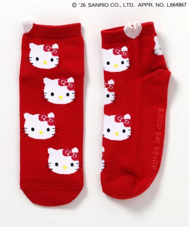 日本直送 apres les cours  x Sanrio 襪一對 10-21cm 襪系列