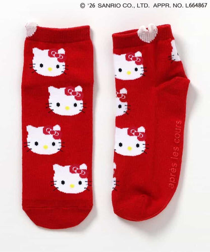 日本直送 apres les cours  x Sanrio 襪一對 10-21cm 襪系列
