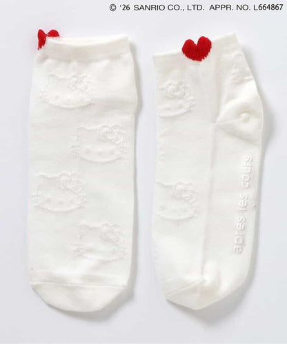 日本直送 apres les cours  x Sanrio 襪一對 10-21cm 襪系列