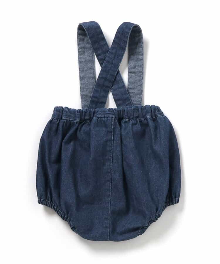 日本童裝 apres les cours x Sanrio 吊帶牛仔短褲 70-80cm 男童款/女童款 初生嬰兒 夏季 PANTS