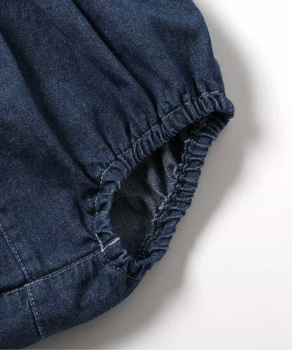 日本童裝 apres les cours x Sanrio 吊帶牛仔短褲 70-80cm 男童款/女童款 初生嬰兒 夏季 PANTS