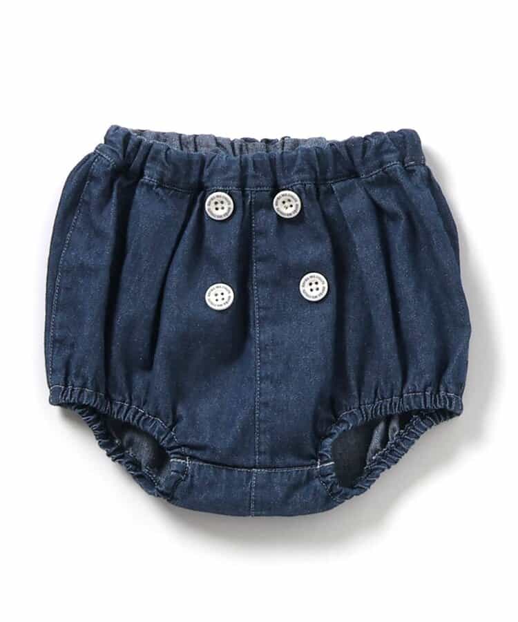 日本童裝 apres les cours x Sanrio 吊帶牛仔短褲 70-80cm 男童款/女童款 初生嬰兒 夏季 PANTS