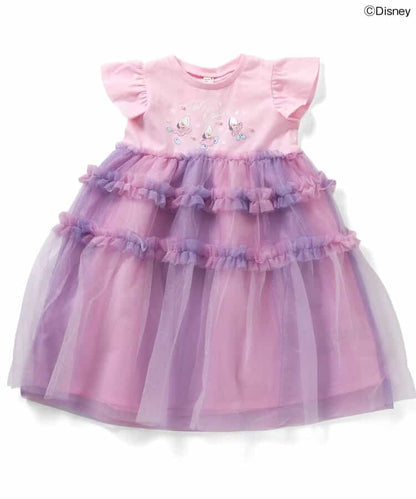 日本童裝 apres les cours x Disney ALICE in WONDERLAND 生蠔BB網紗連身裙 80-130cm 女童款 初生嬰兒 夏季 DRESSES