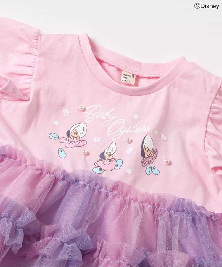 日本童裝 apres les cours x Disney ALICE in WONDERLAND 生蠔BB網紗連身裙 80-130cm 女童款 初生嬰兒 夏季 DRESSES