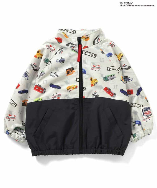 日本童裝 BREEZE  x TOMICA 風褸 80-130cm 男童款 春季 OUTERWEAR