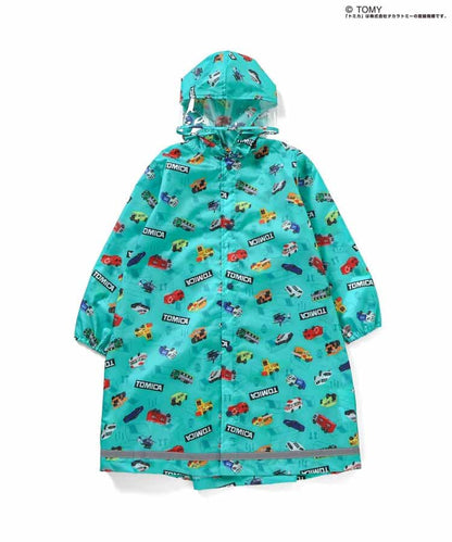 日本直送 BREEZE x TOMICA 雨衣 90-130cm 其他品牌 下雨天系列