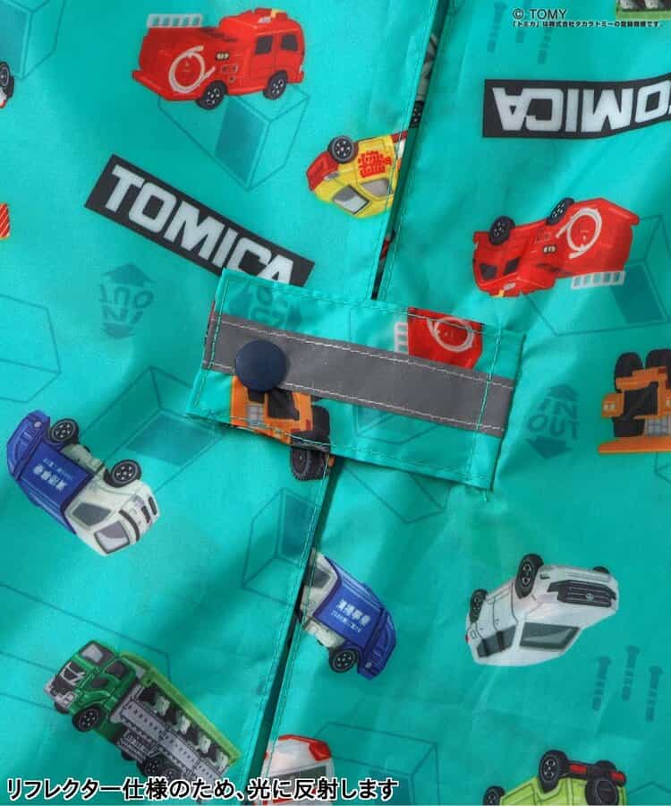 日本直送 BREEZE x TOMICA 雨衣 90-130cm 其他品牌 下雨天系列