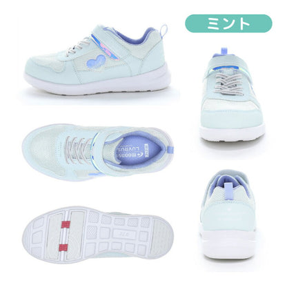 Moonstar x Sanrio antibacterial, odor-resistant, and wear-resistant soles for healthy-looking children's shoes (14-19cm) - direct from Japan. Girls' shoe collection.