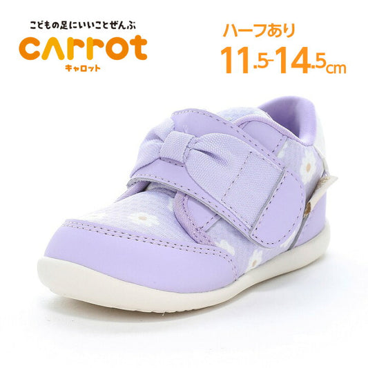 日本直送 moonstar carrot 健康機能兒童鞋 11.5-14cm 女童款 2026年春新作 鞋系列