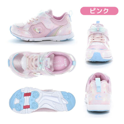 Moonstar x Sanrio antibacterial, odor-resistant, and wear-resistant soles for healthy-looking children's shoes (14-19cm) - direct from Japan. Girls' shoe collection.