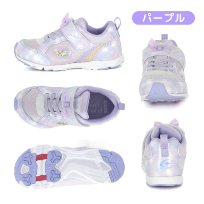 Moonstar x Sanrio antibacterial, odor-resistant, and wear-resistant soles for healthy-looking children's shoes (14-19cm) - direct from Japan. Girls' shoe collection.