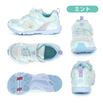 Moonstar x Sanrio antibacterial, odor-resistant, and wear-resistant soles for healthy-looking children's shoes (14-19cm) - direct from Japan. Girls' shoe collection.